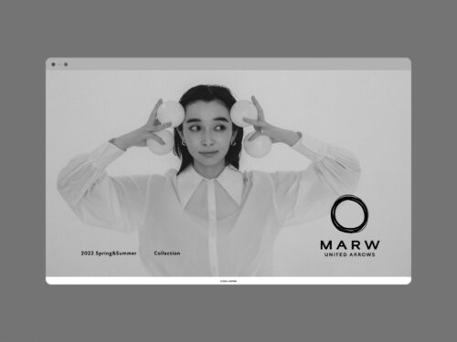 MARW UNITED ARROWS 22SS COLLECTION LOOK