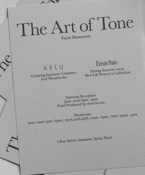 The Art of Tone 2023 Main Visual