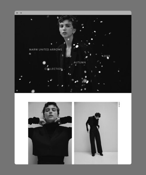 MARW UNITED ARROWS 23AW COLLECTION LOOK